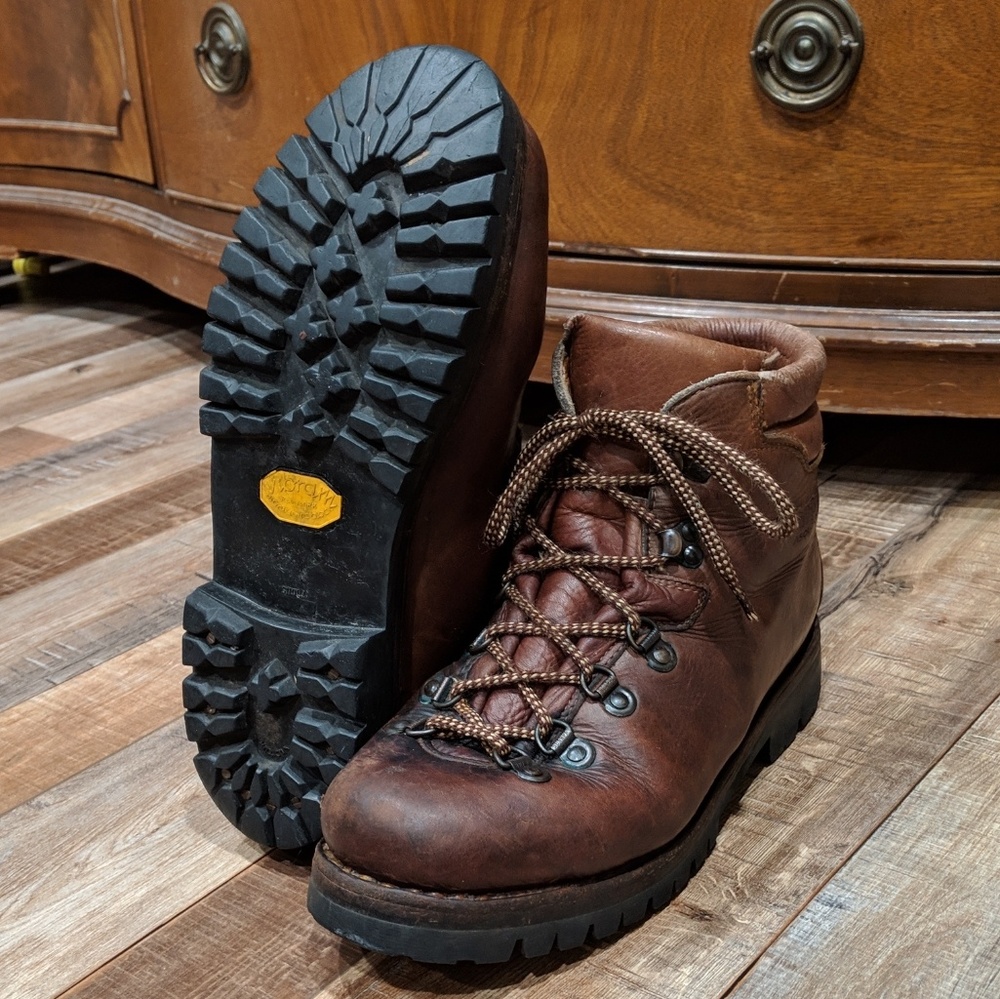 1980s Scarpa Asolo TV Hiking Boots SZ EU42 Vibram